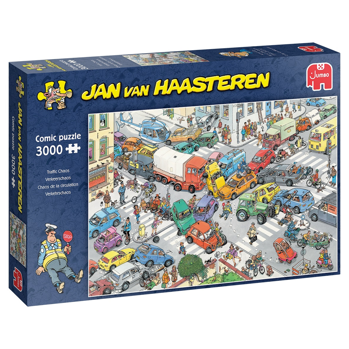 Verkeerschaos - Jan van Haasteren (3000), Jumbo