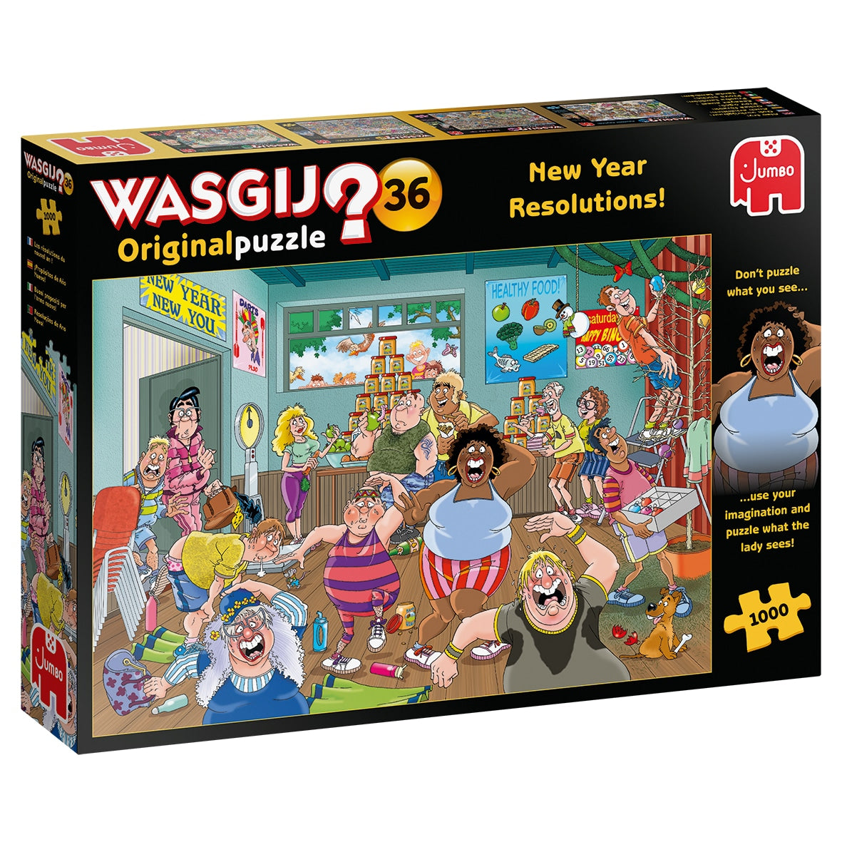 Wasgij Original 36 - Goede Voornemens! (1000), Jumbo