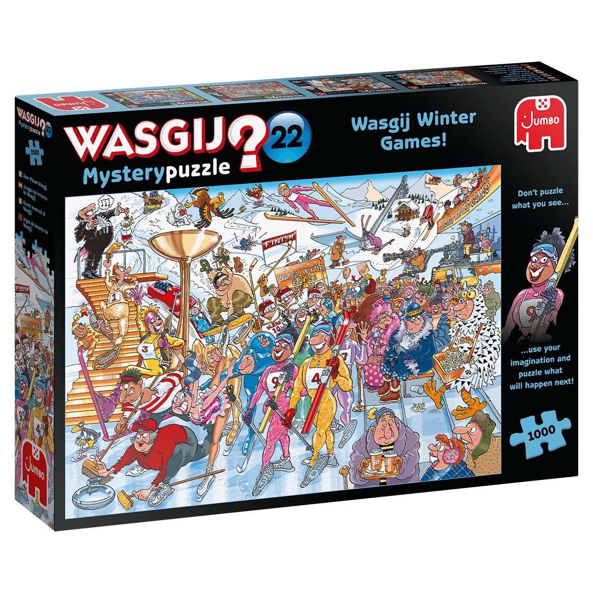 Wasgij Mystery 22 - Winterspelen!(1000), Jumbo