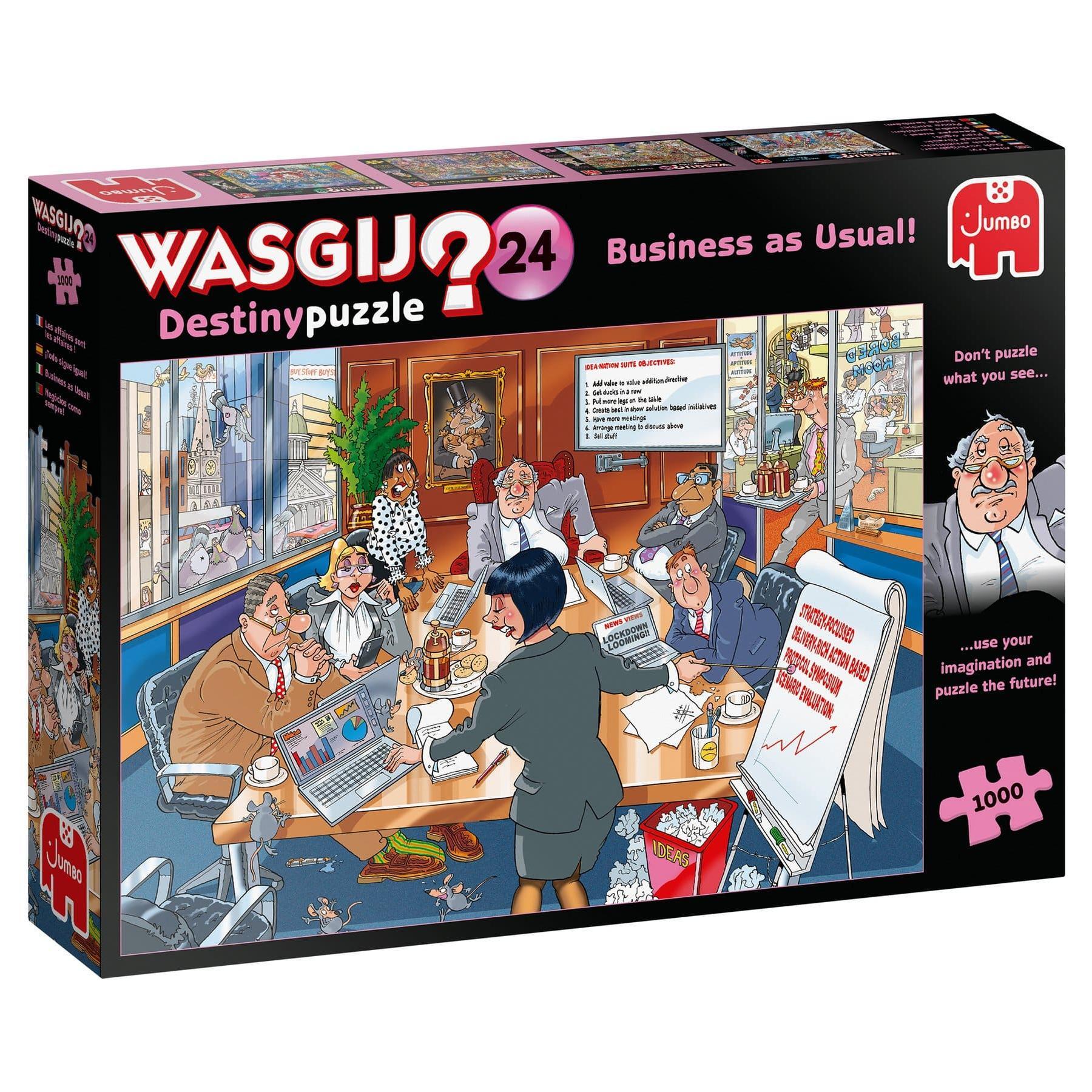 Wasgij Destiny 24 - Business as usual! (1000), Jumbo