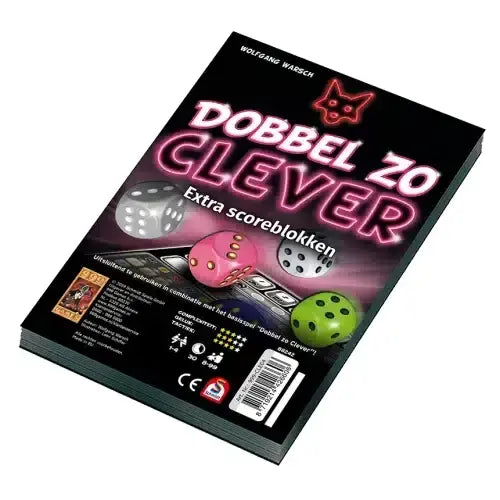 Scoreblokken Dobbel zo Clever (2 stuks), 999 Games