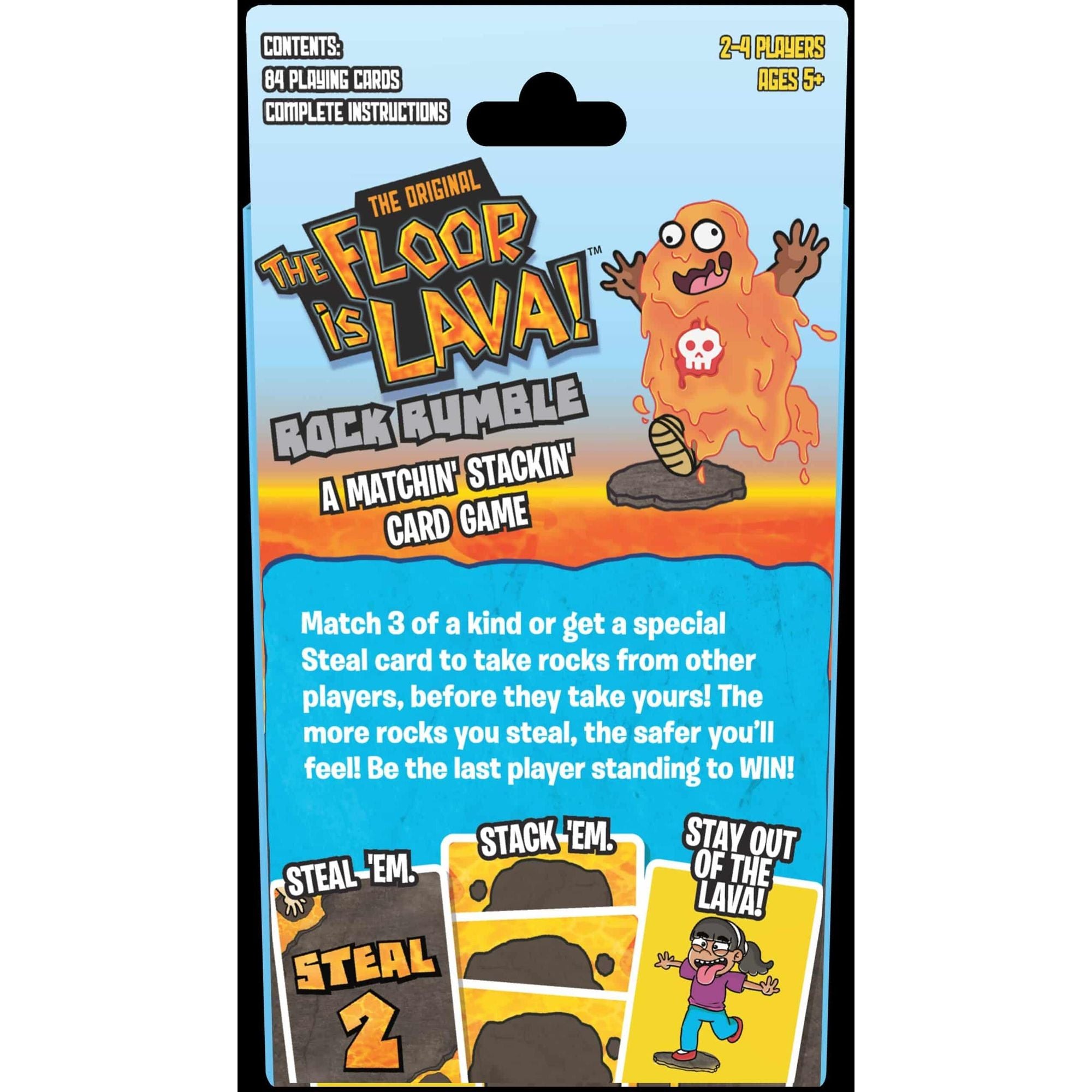 The Floor is Lava- Lava Rush Card Game, Goliath
