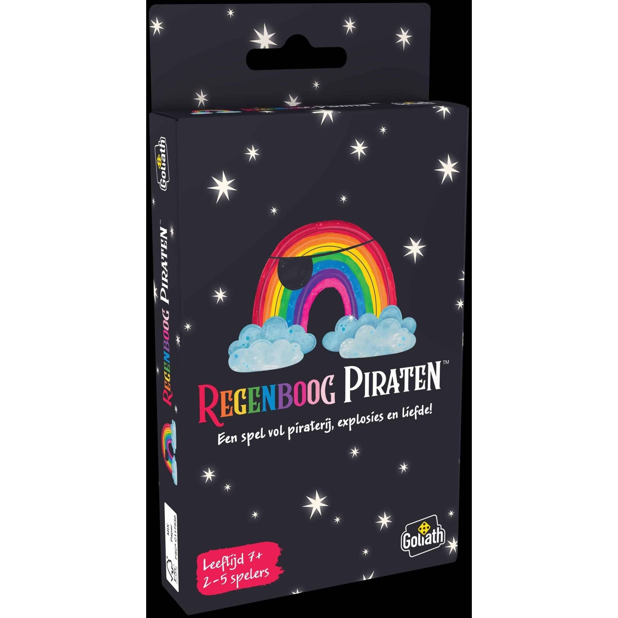 Regenboog Piraten Pocketspel, Goliath
