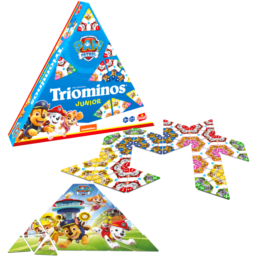 Triominos Junior Paw Patrol, Goliath