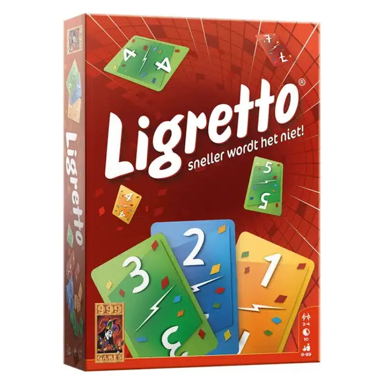 Ligretto rood, 999 Games