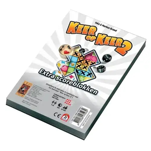 Scoreblokken Keer op Keer 2 (2 stuks) Level 1, 999 Games