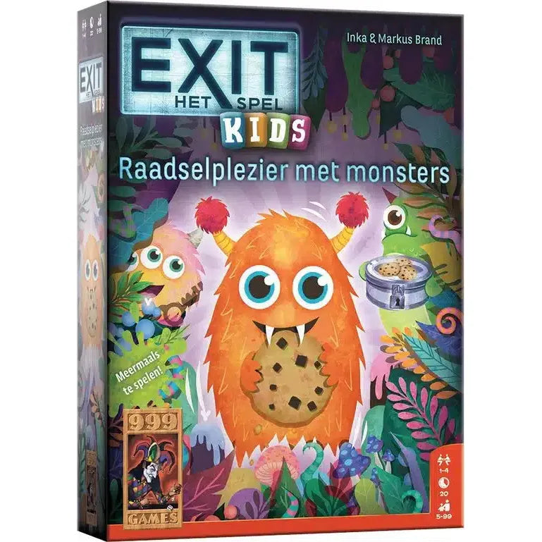 EXIT - Kids Raadselplezier met Monsters, 999 Games