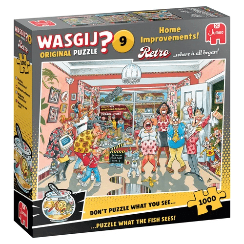 Wasgij Retro Original 9 - Klein Verbouwinkje (1000), Jumbo