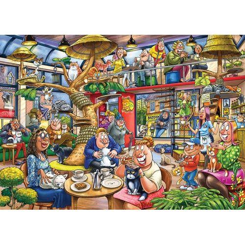 Wasgij Mystery 28 - Kat-en-Muisspel! (1000), Jumbo