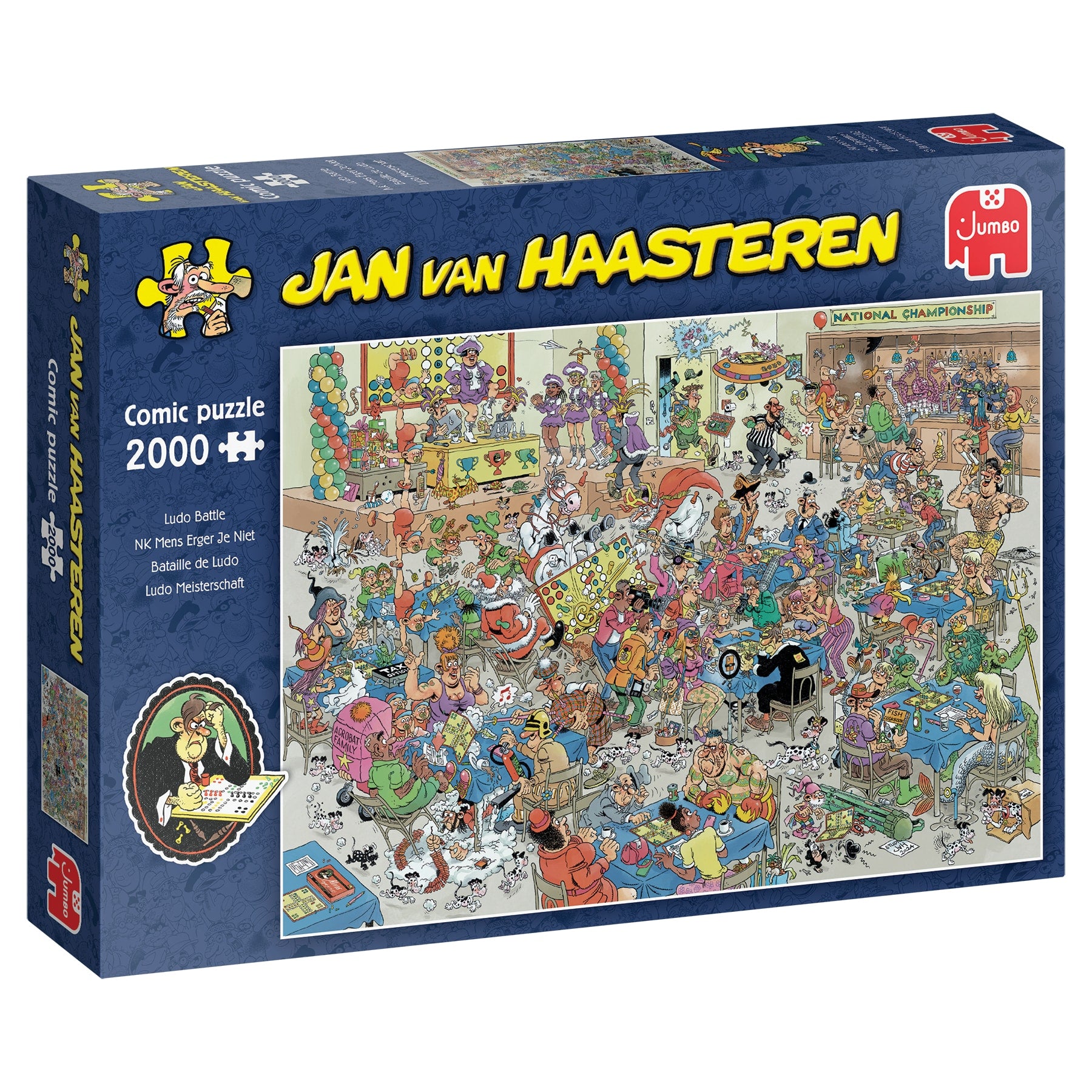 NK Mens Erger Je Niet - Jan van Haasteren (2000), Jumbo