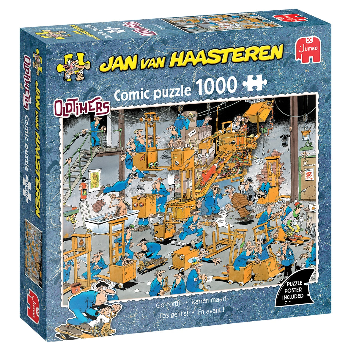 Oldtimers Karren Maar! - Jan van Haasteren (1000), Jumbo