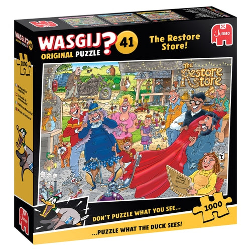 Wasgij Original 41 - De Herstelwinkel! - 1000 stukjes, Jumbo