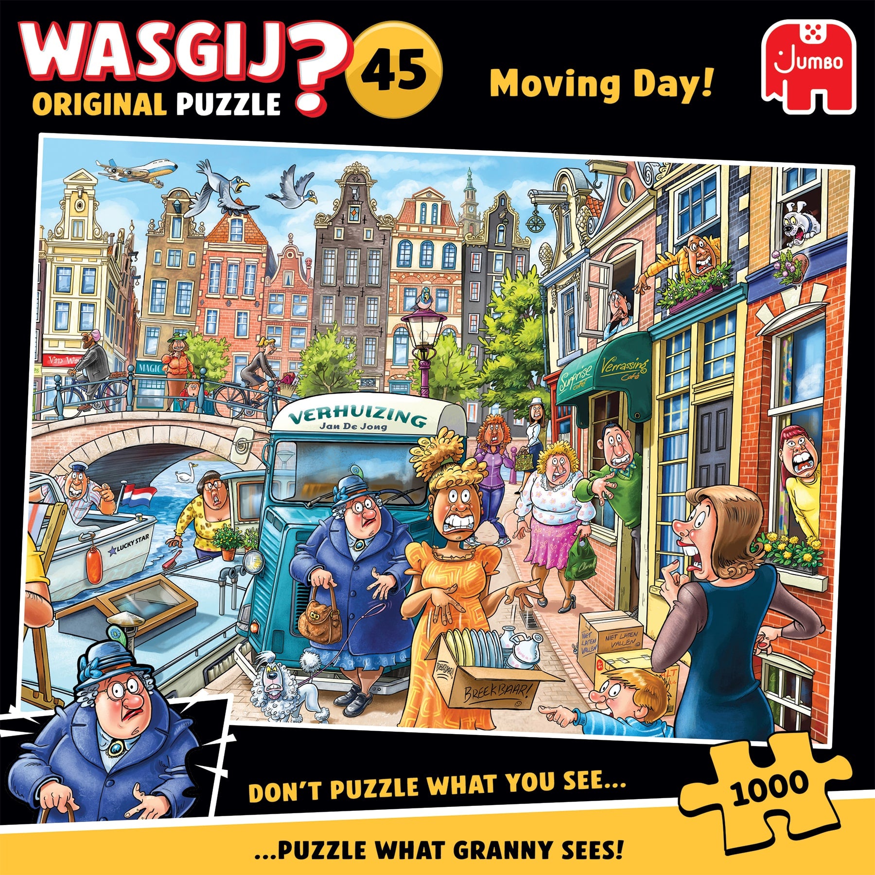 Wasgij Original 45 - Verhuisdag! (1000), Jumbo