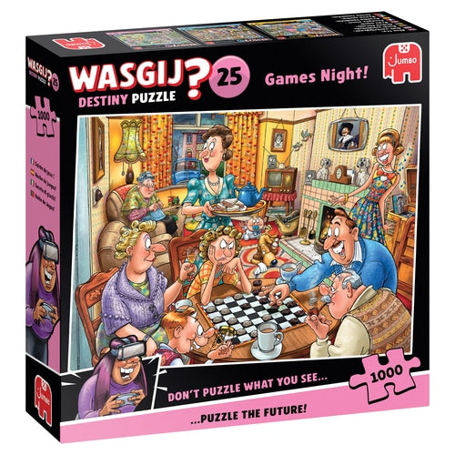 Wasgij Destiny 25 - Spelletjesavond (1000), Jumbo