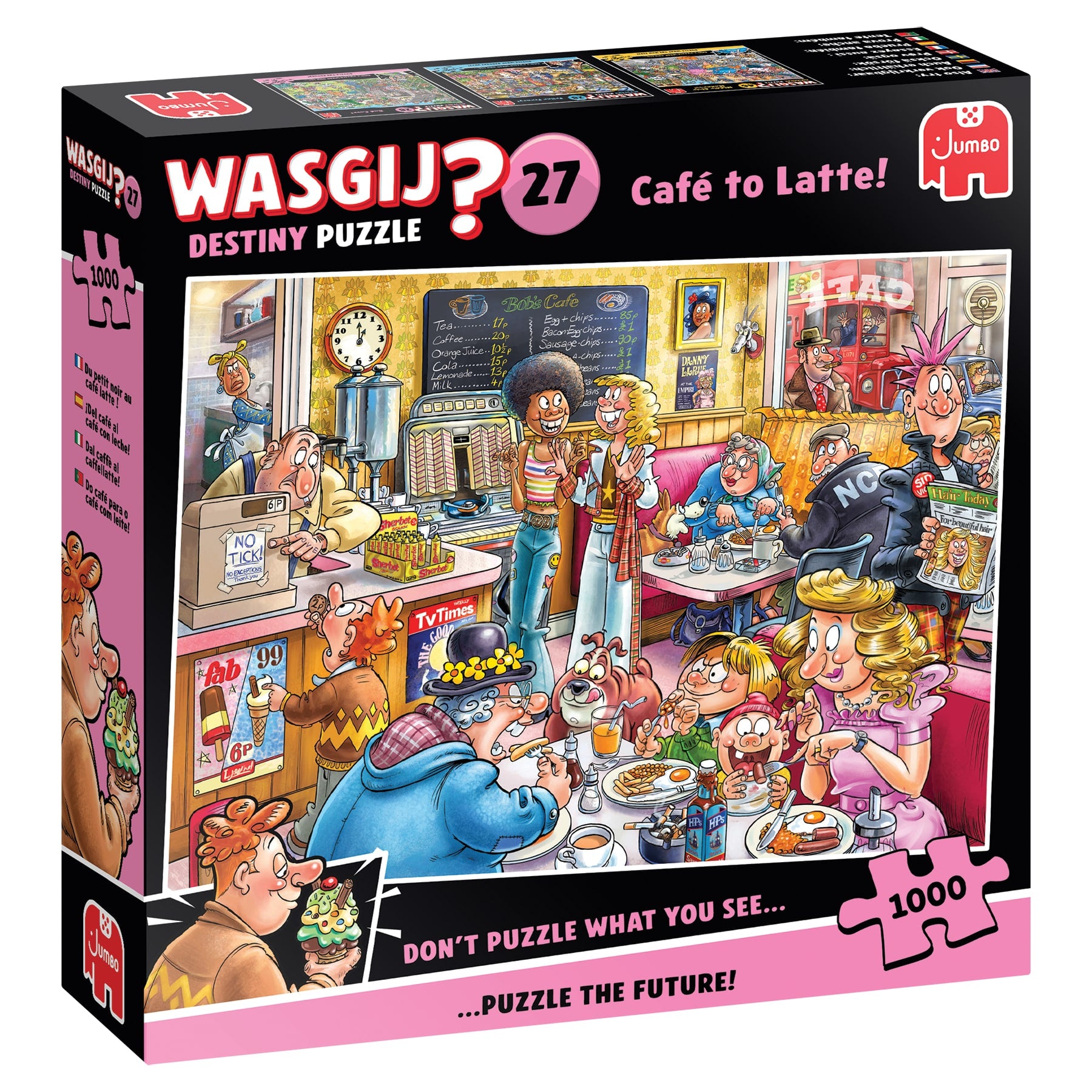 Wasgij Destiny 27 - Coffee Shop (1000), Jumbo
