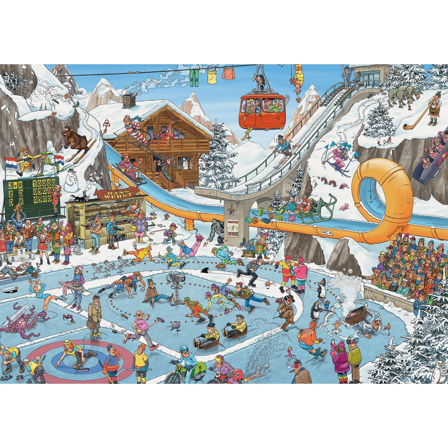 De Winterspelen - Jan van Haasteren (1000), Jumbo