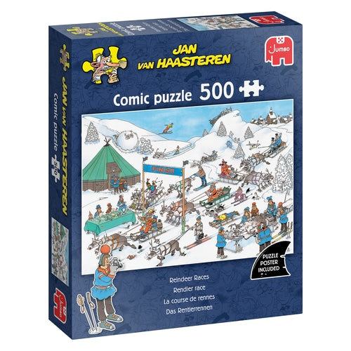 Reindeer Races - Jan van Haasteren (500), Jumbo