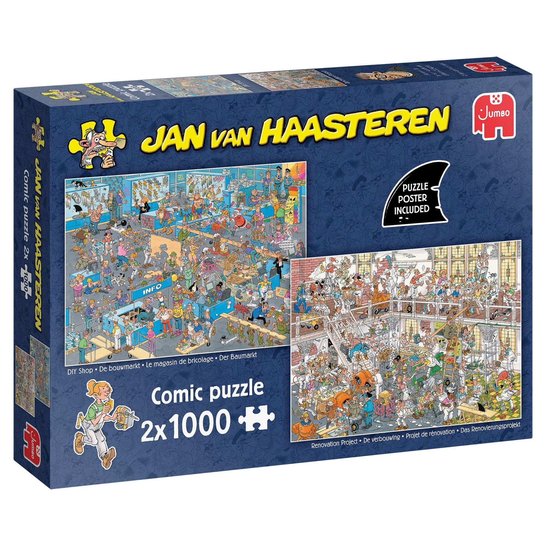 De Verbouwing & Doe-Het-Zelfwinkel - Jan van Haasteren (2x1000), Jumbo