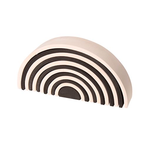 Grote houten regenboog monochrome, Grimm's