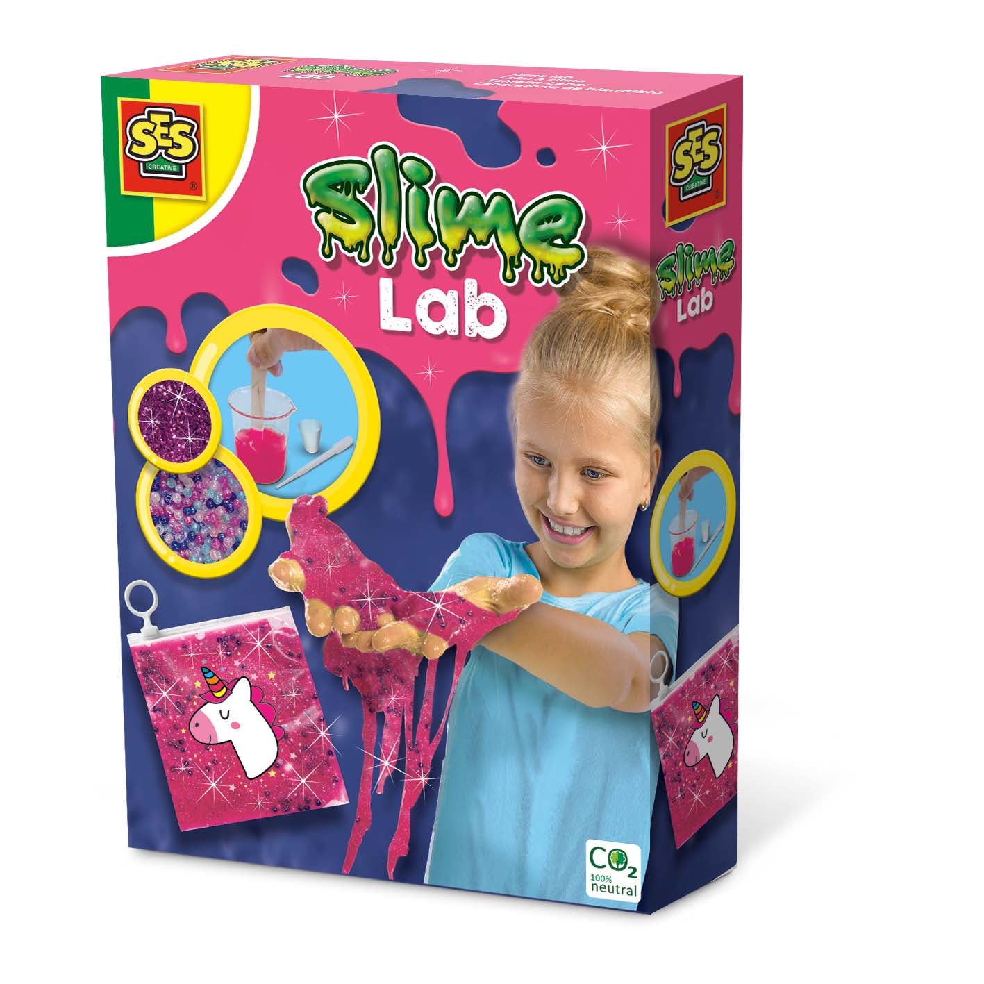 Slijmlab eenhoorn, SES