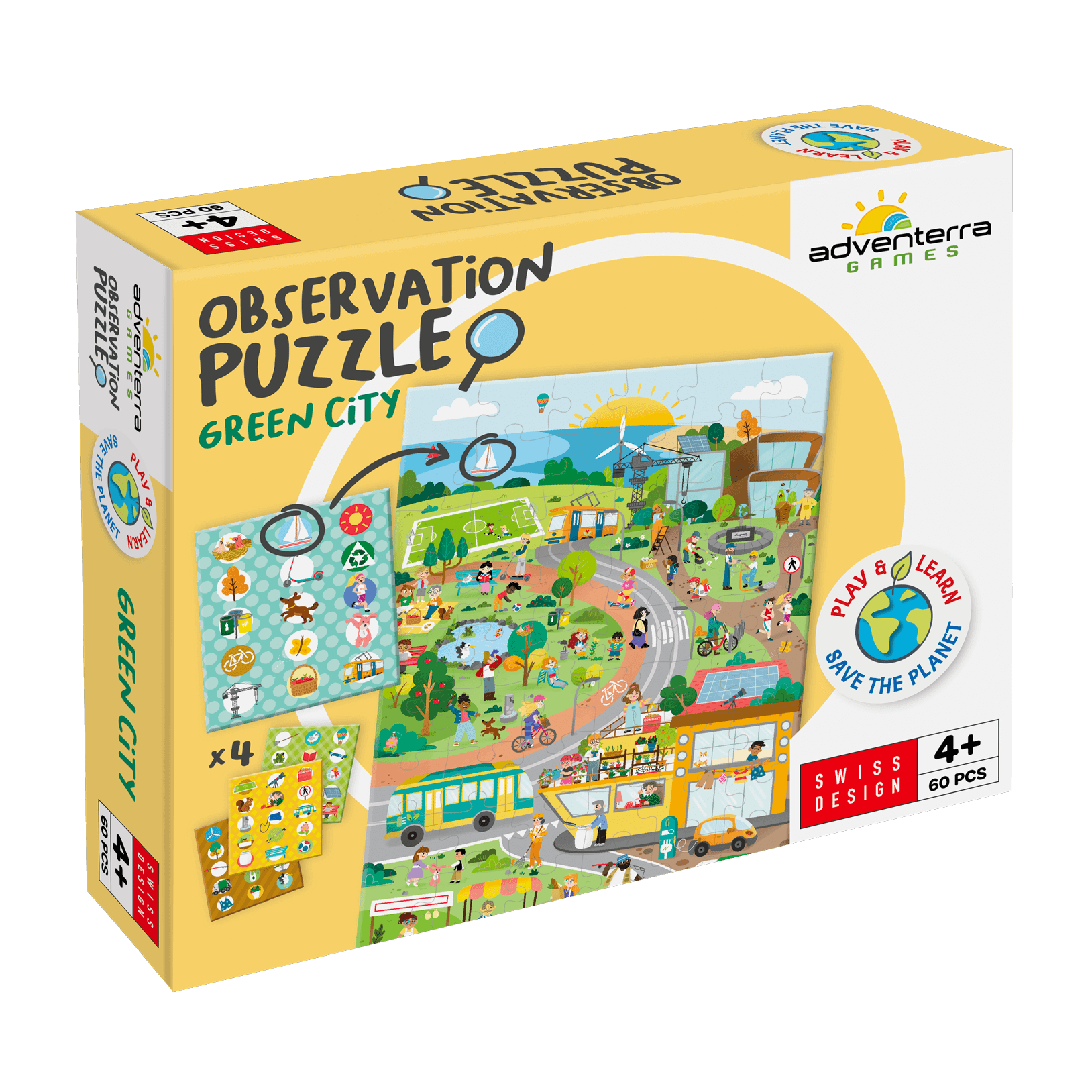 Observation Puzzle - Green City, Adventerra Games
