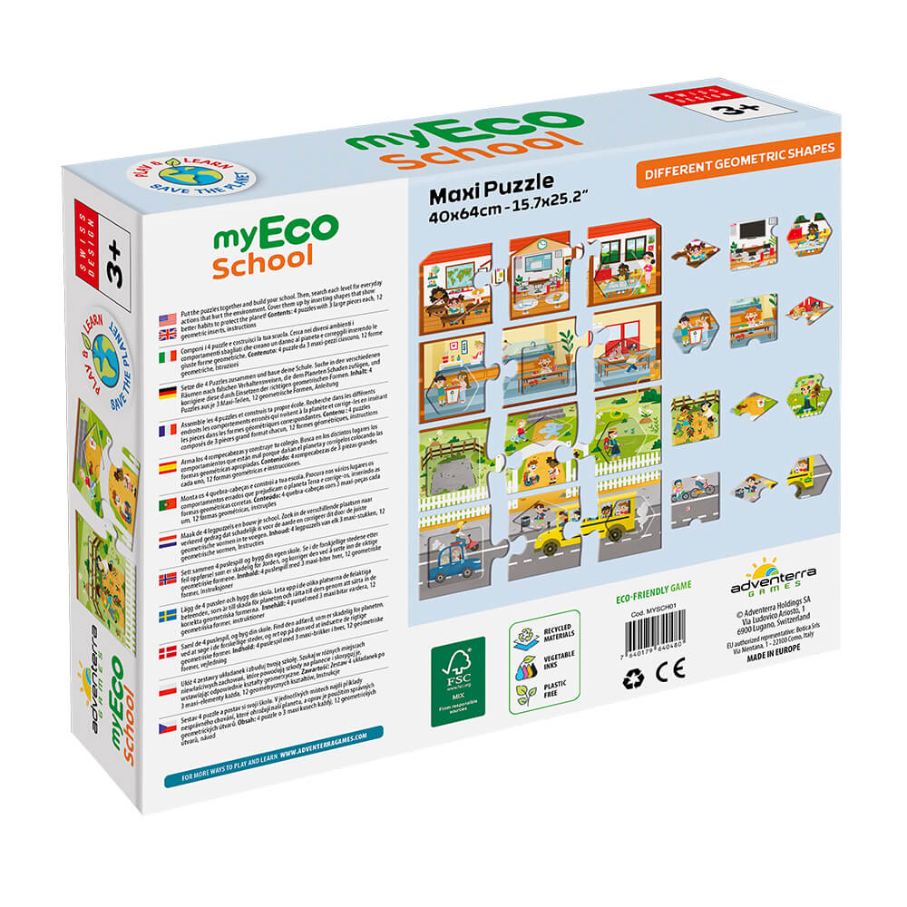 Puzzle - My Eco School, Adventerra Games