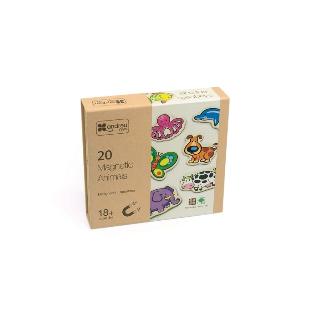 20 magnetische dieren, Andreu Toys