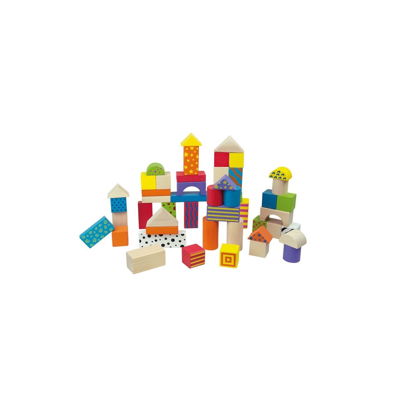 50 Houten Blokken, Andreu Toys