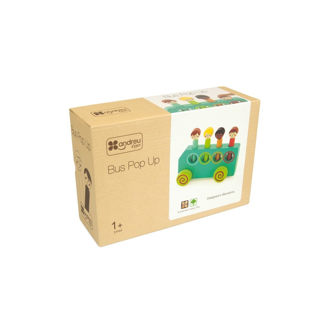 Bus Pop Up, Andreu Toys