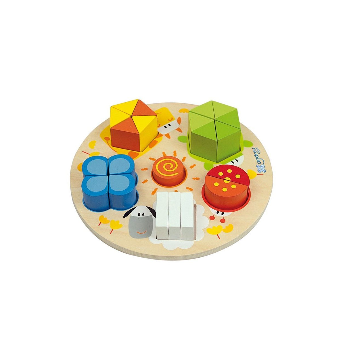 Dikke Cijfer Puzzel, Andreu Toys