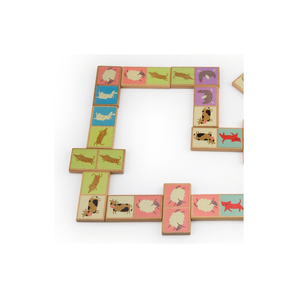 Eco Domino Dieren, Andreu Toys