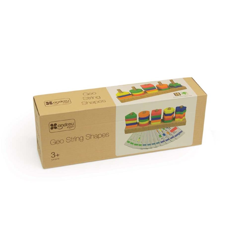 Geo vormen blok, Andreu Toys
