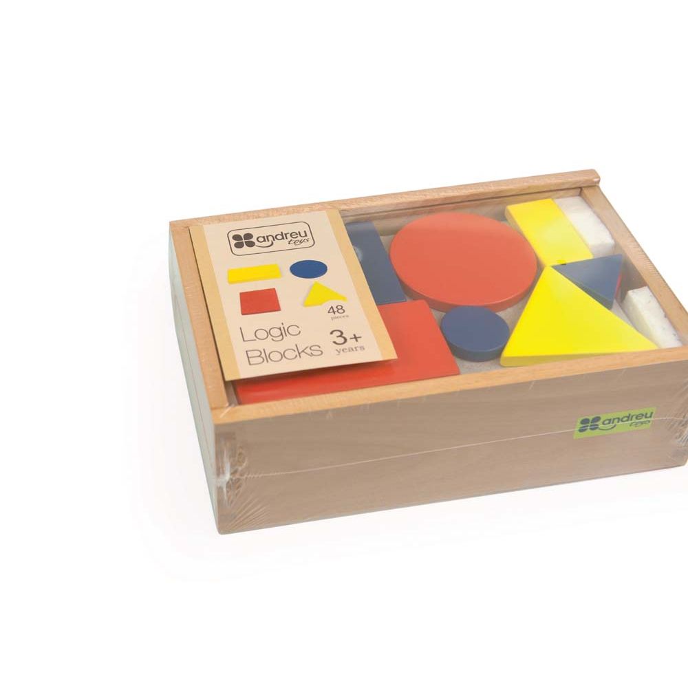 Logische blokken 48 Stuks, Andreu Toys
