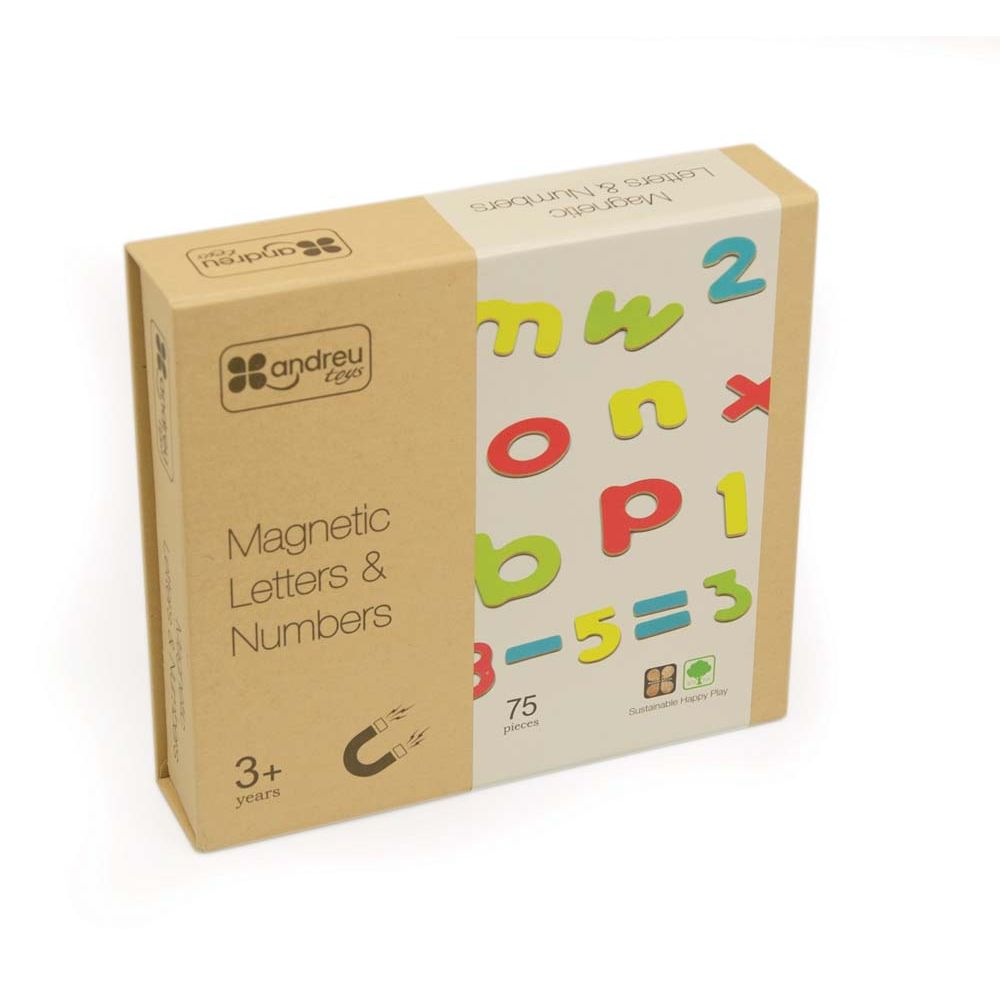 Magnetische letters en nummers, Andreu Toys