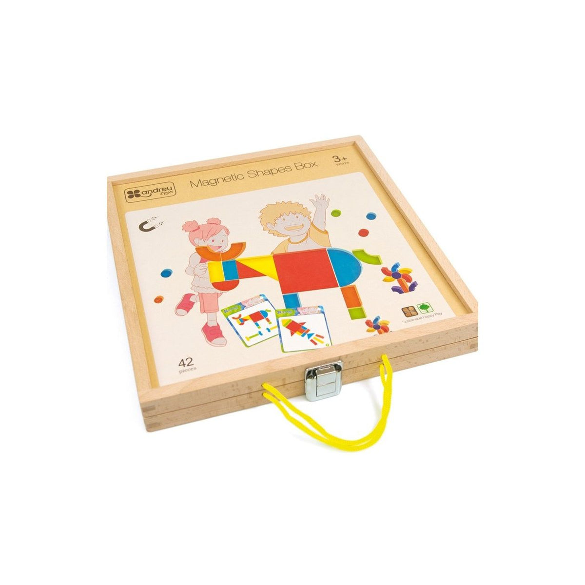 Magnetische Vormen Doos, Andreu Toys