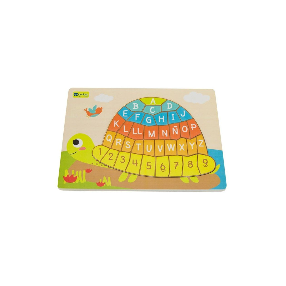 Puzzel - Schildpad, Andreu Toys