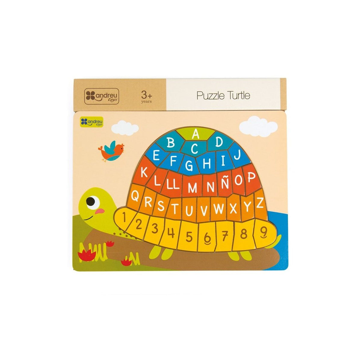 Puzzel - Schildpad, Andreu Toys