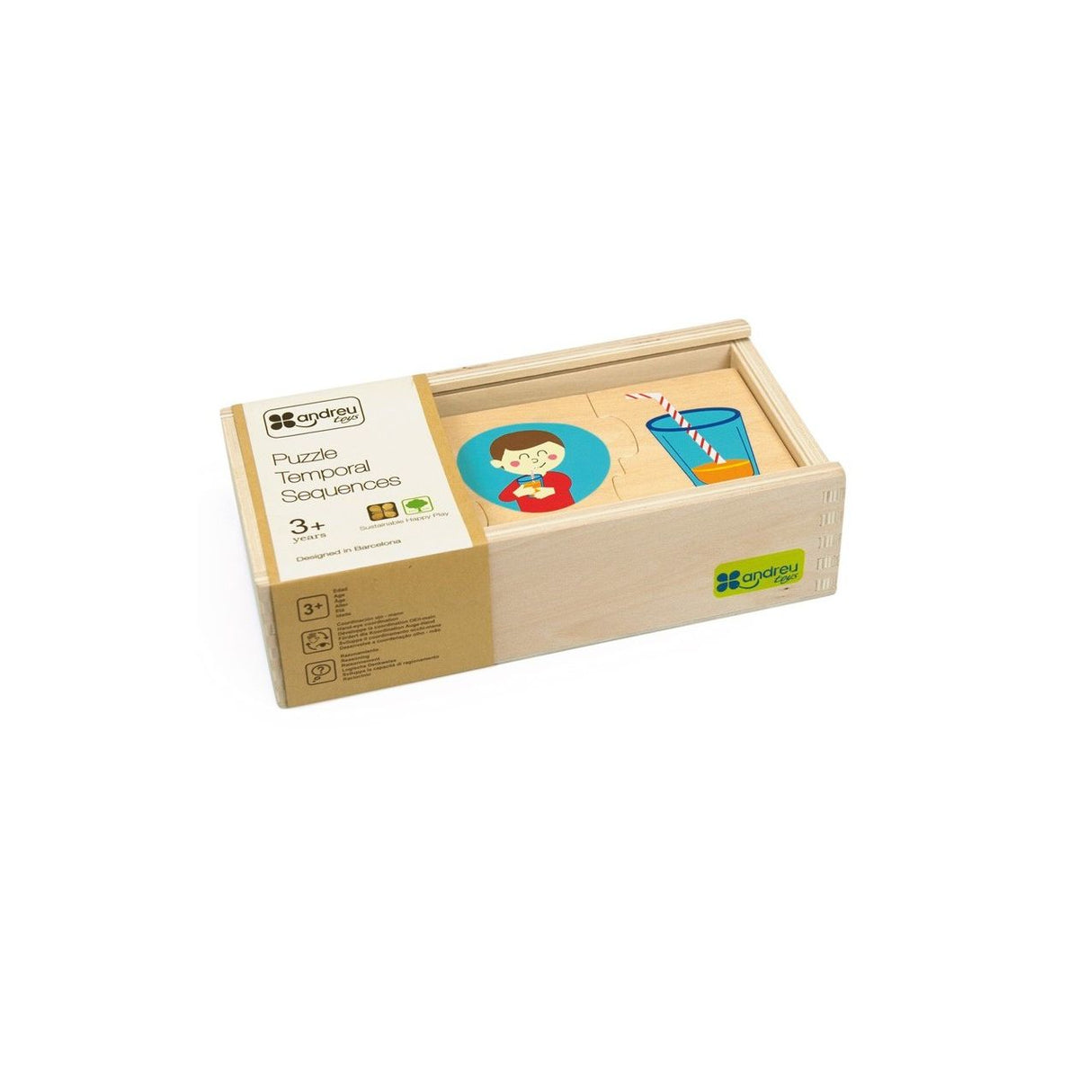 Puzzel Tijdsvolgorde, Andreu Toys