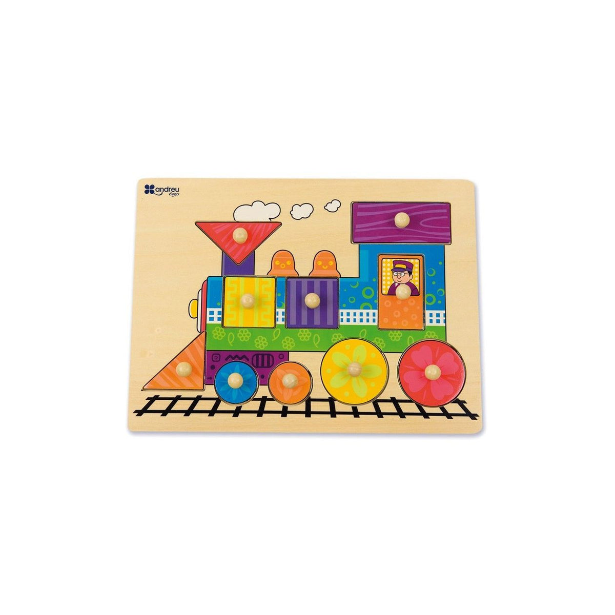 Puzzel - Trein, Andreu Toys