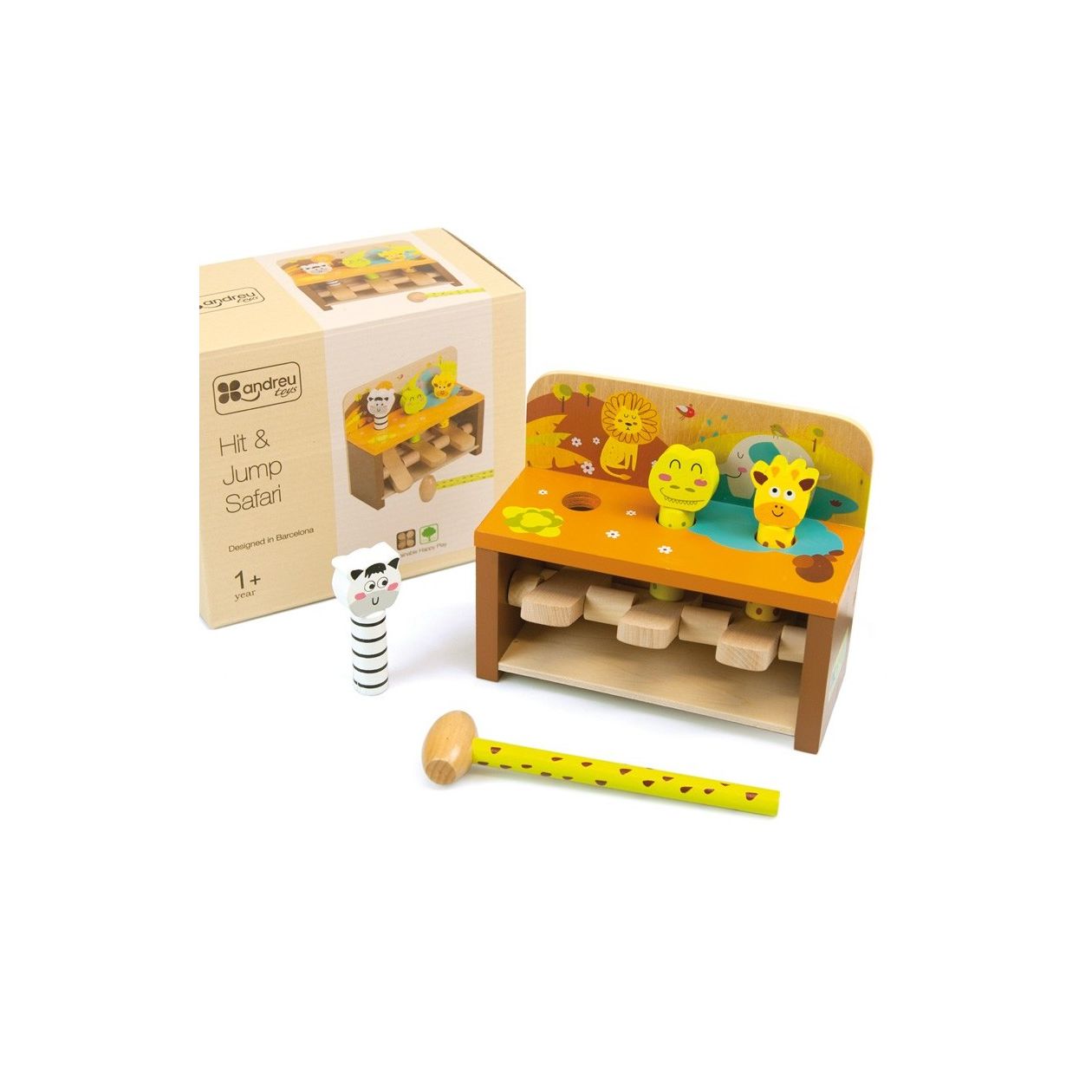Raak & Spring - Safari, Andreu Toys