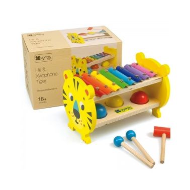 Raak & Xylofoon Tijger, Andreu Toys