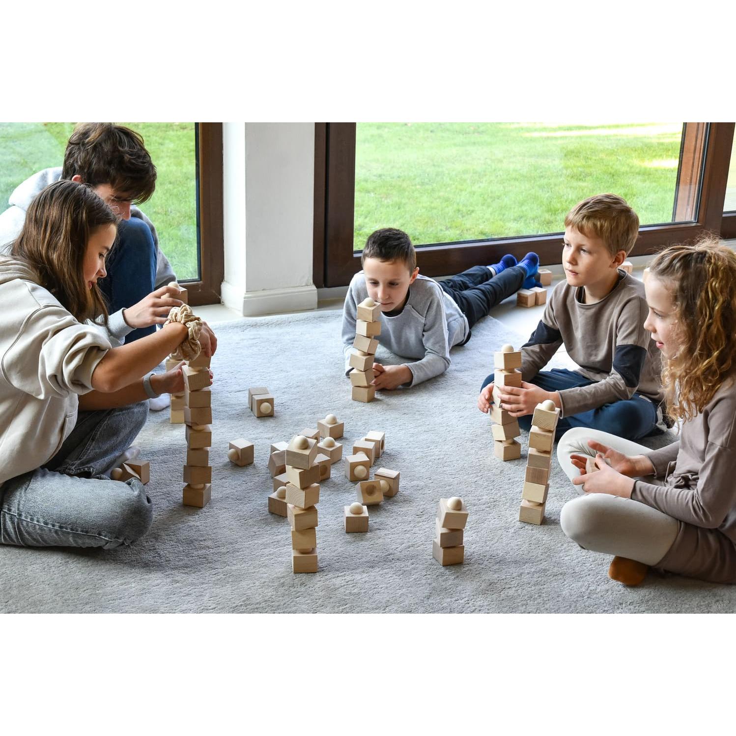 Balance Tower GROUP CHALLENGER, Just Blocks