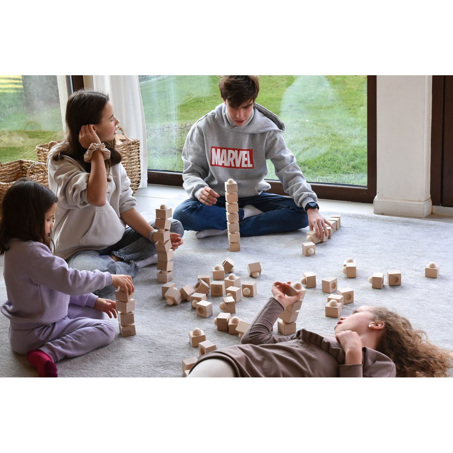 Balance Tower GROUP CHALLENGER, Just Blocks