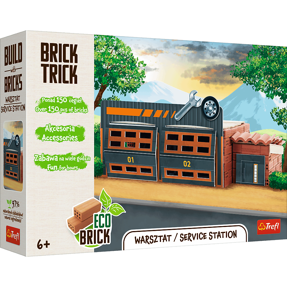 L - Standaard - Tankstation, Brick Trick