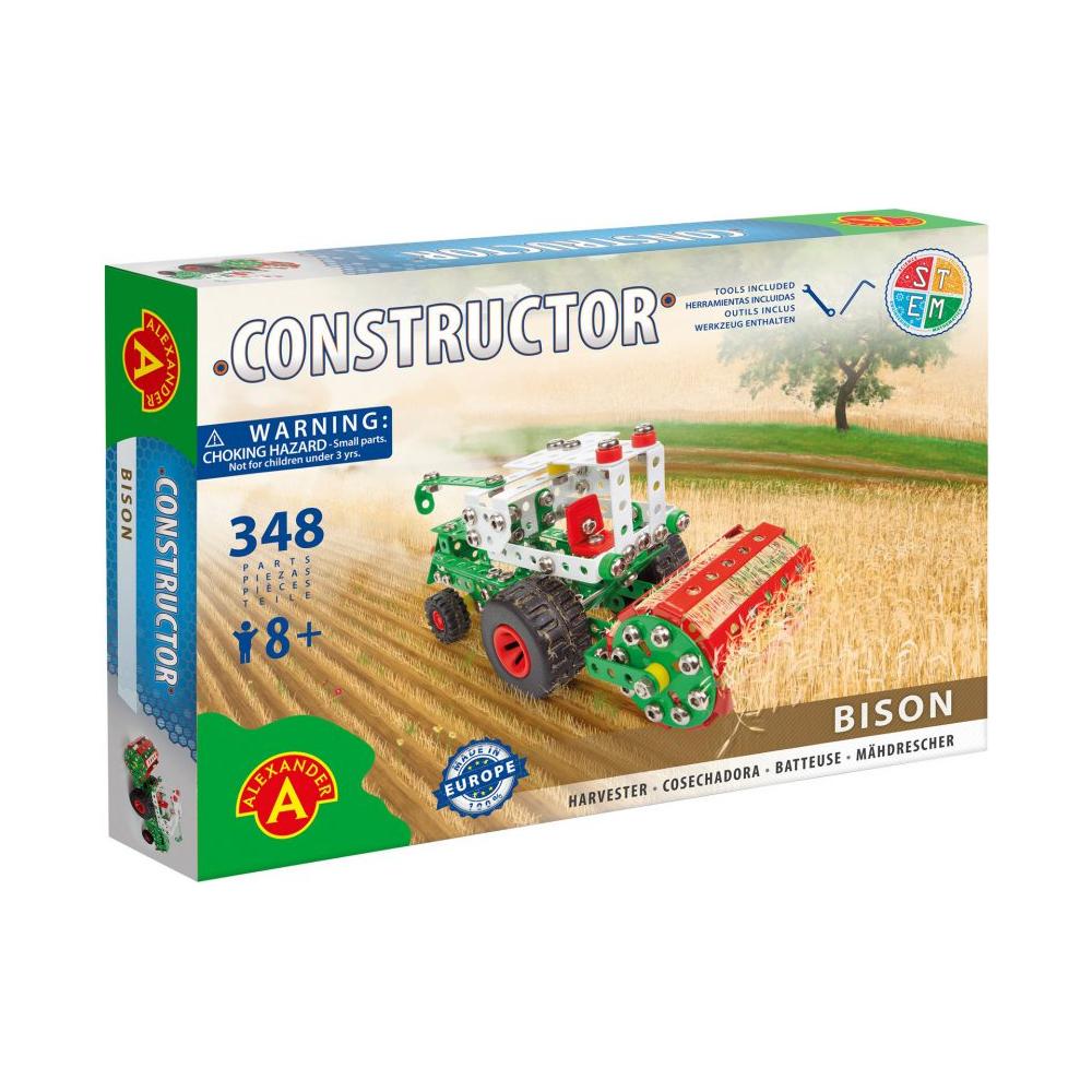 Constructor - Bison (Combine Harv.) - 348pcs, Alexander Toys