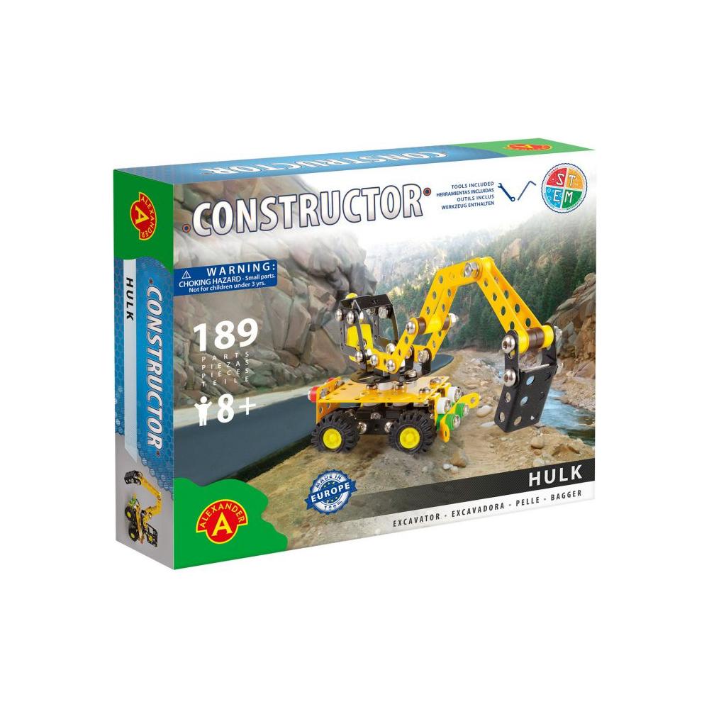 Constructor - Hulk (Excavator) - 189pcs, Alexander Toys