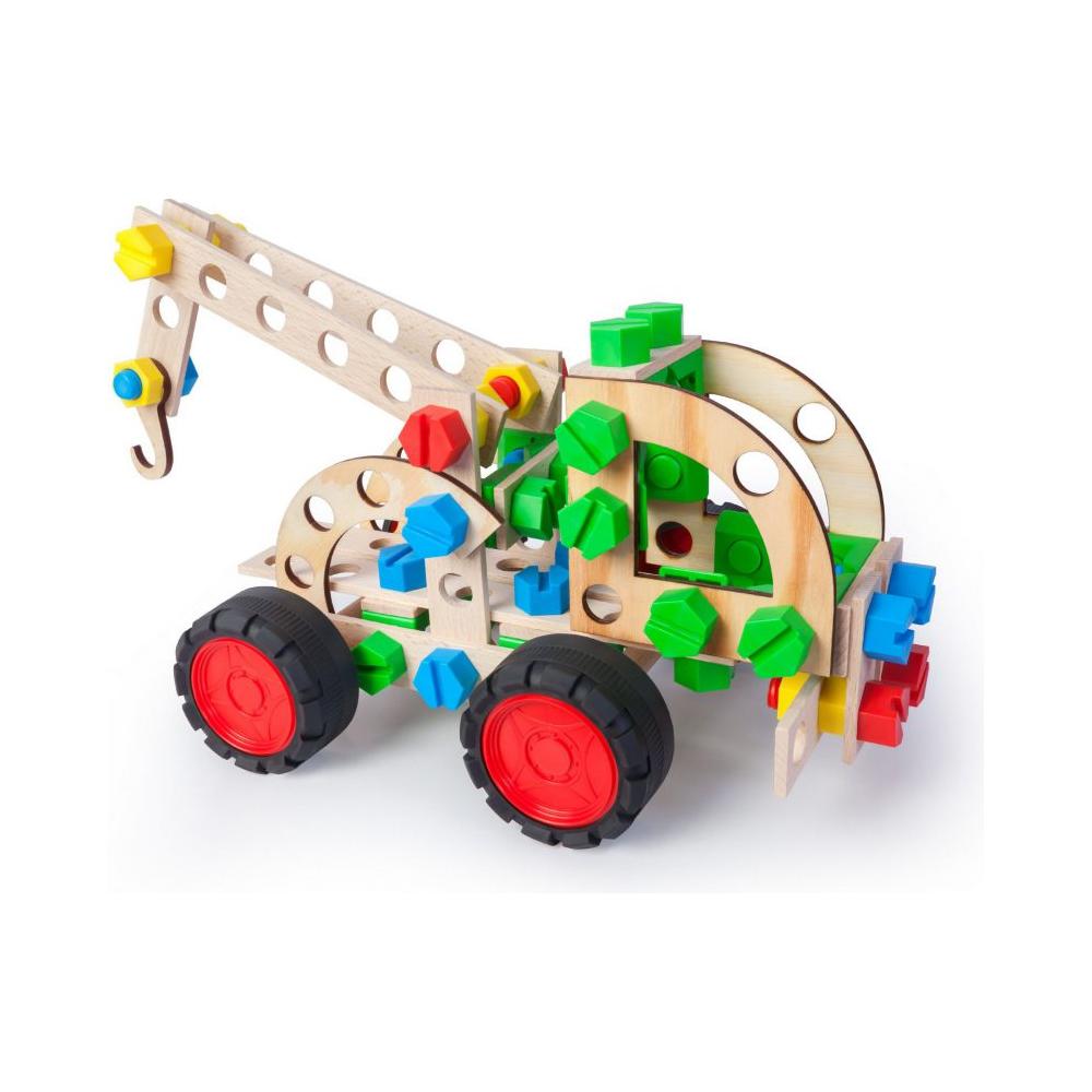 Constructor Junior - 3×1 - Pull Truck - 102pcs, Alexander Toys