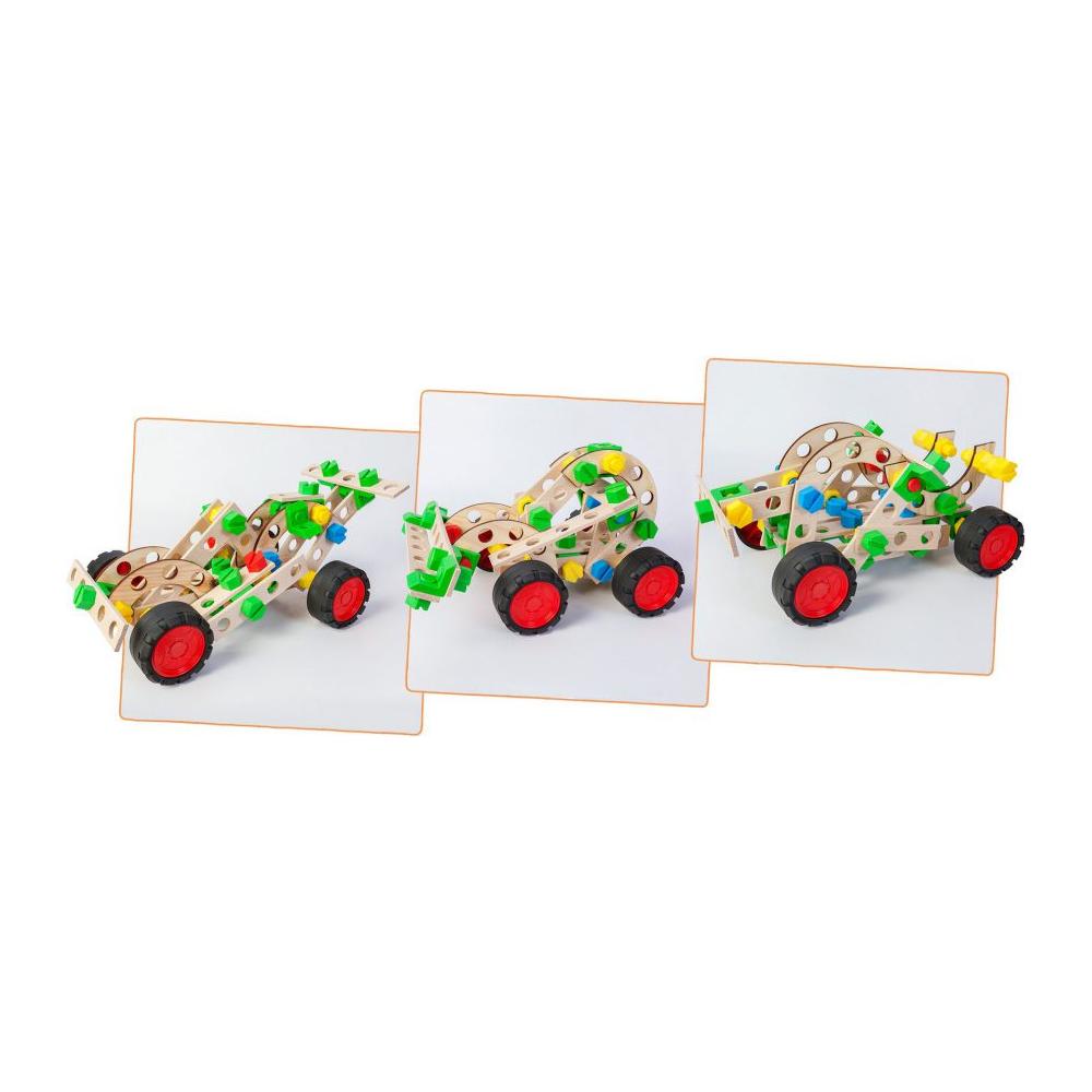 Constructor Junior - 3×1 - Sportscar - 107pcs, Alexander Toys
