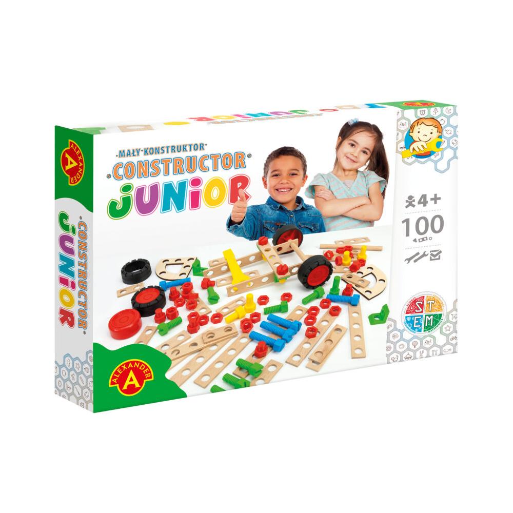 Constructor Junior - Do it yourself construction sets - 100p, Alexander Toys