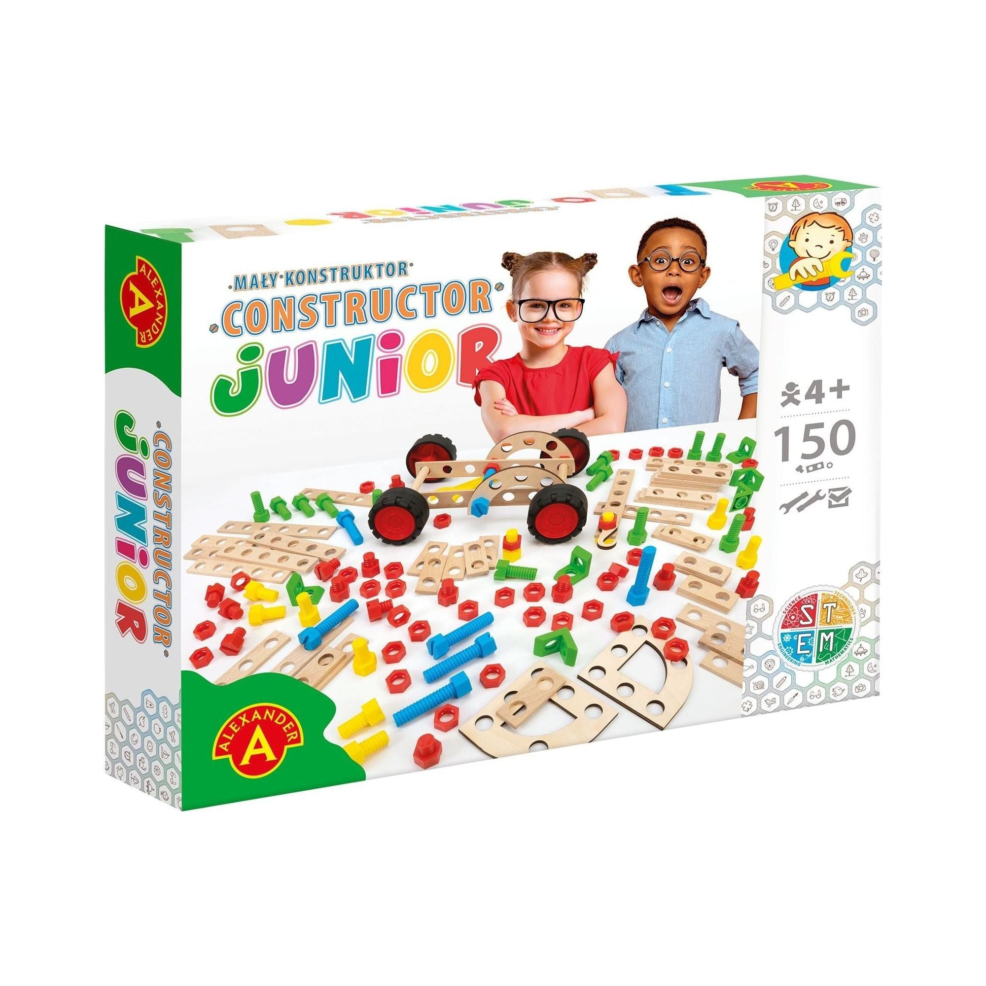 Constructor Junior - Do it yourself construction sets - 150p, Alexander Toys